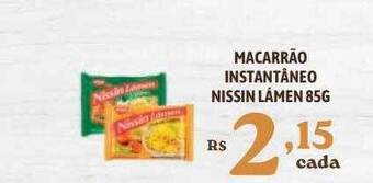 Bahamas Supermercados Macarrão instantâneo nissin lámen oferta