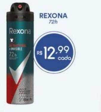 Drogarias Max Rexona 72h oferta