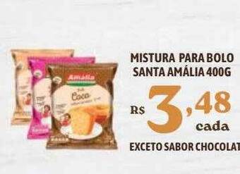 Mistura para bolo santa amália
