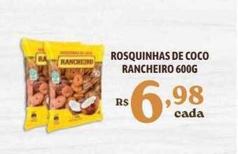 Rosquinhas de coco rancheiro