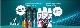 Drogarias Max Desodorante masculino rexona desodorante feminino rexona oferta