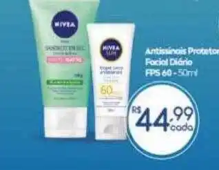 Drogarias Max Antissinas protetor facial diário fps 60 oferta
