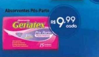 Absorvente pós-parto