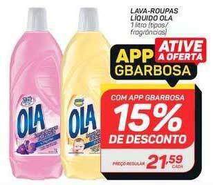 Lava-roupas liquido ola