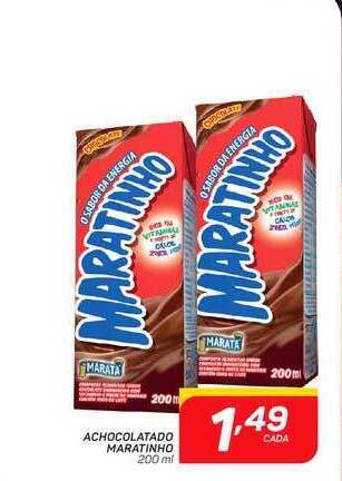 Achocolatado maratinho