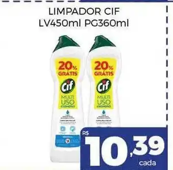 Limpador cif