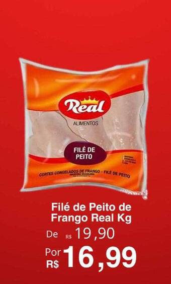 Filé de peito de frango real