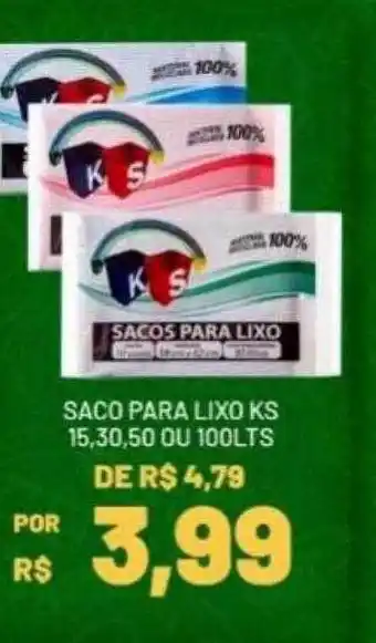 Saco para lixo ks
