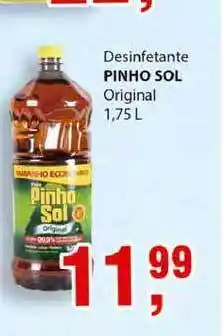 Supermercados Mundial Desinfetante Pinho Sol Original 1.75L oferta
