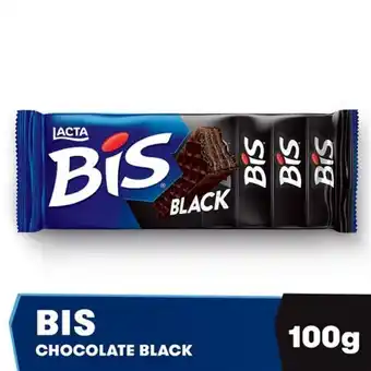 Chocolate bis black ao leite 100g
