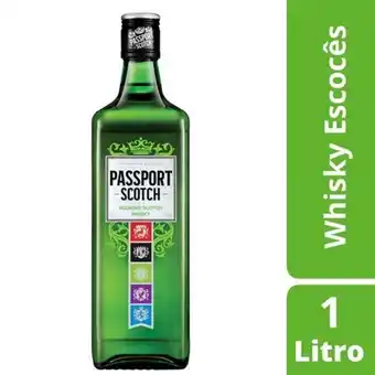 Imec Supermercados Whisky escocês passport scotch 1l oferta