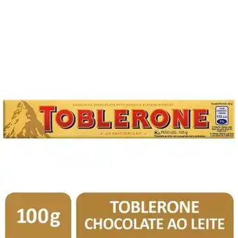 Imec Supermercados Chocolate toblerone ao leite 100g oferta