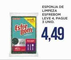 Apoio Mineiro Esponja de limpeza esfrebom oferta