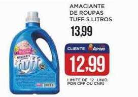 Apoio Mineiro Amaciante de roupas tuff oferta