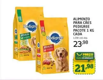 Cooper Alimento para cães pedigree oferta
