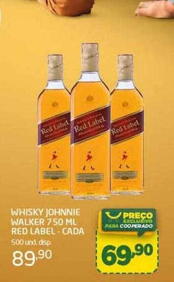 Whisky johnnie walker red label