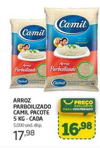 Cooper Arroz parboilizado camil oferta