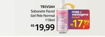 Triviah sabonete facial gel pele normal