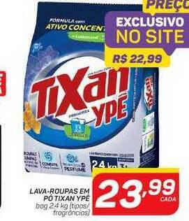 Lava-roupas em pó tixan ypê
