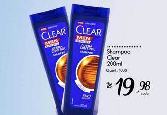 Giassi Supermercados Shampoo clear oferta