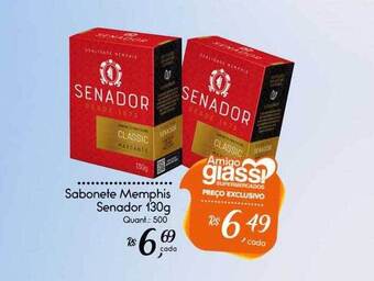 Giassi Supermercados Sabonete memphis senador oferta