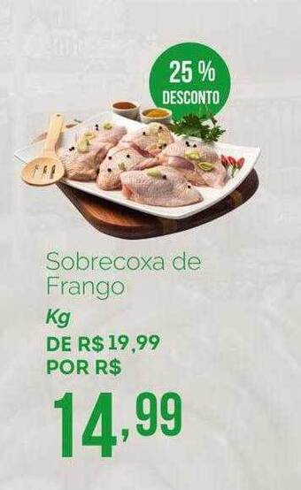Oba Hortifruti Sobrecoxa de frango 25% desconto oferta