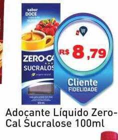 Tonin Superatacado Adoçante liquido zero-cal sucralose oferta