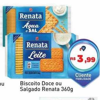 Tonin Superatacado Biscoito doce ou salgado renata oferta