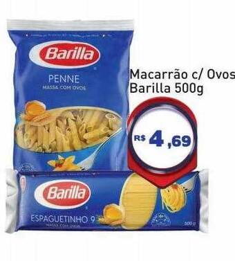 Tonin Superatacado Macarrão c ovos barilla oferta