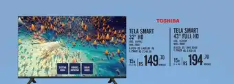 Zema Toshiba tela smart 32 oferta