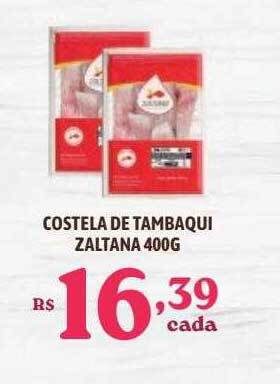 Bahamas Supermercados Costela de tambaqui zaltana oferta