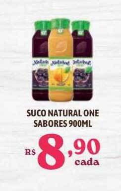Bahamas Supermercados Suco natural one sabores oferta
