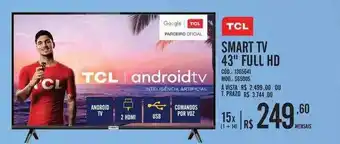 Zema Tcl smart tv 43 oferta