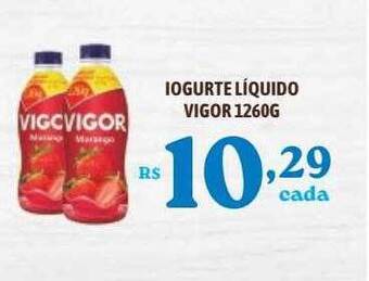 Bahamas Supermercados Iogurte líquido vigor oferta