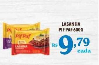 Bahamas Supermercados Lasanha pif paf oferta