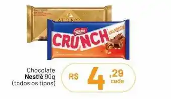 Chocolate nestlé todos os tipos