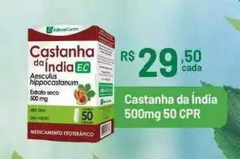Castanha da índia 50 cpr