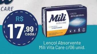 Lençol absorvente mili vita care c-06