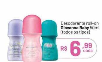 Farmácias Descontão Desodorante roll-on giovanna baby todos os tipos oferta