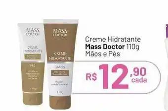 Creme hidratante mass doctor mãos e pés