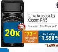 Supermercados Condor Caixa acústica lg xboom rn5 oferta