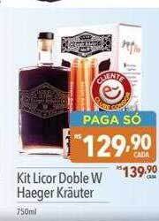 Supermercados Condor Kit licor doble w haeger kräuter oferta