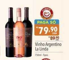Supermercados Condor Vinho argentino la linda oferta
