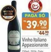 Supermercados Condor Vinho italiano appassionante oferta