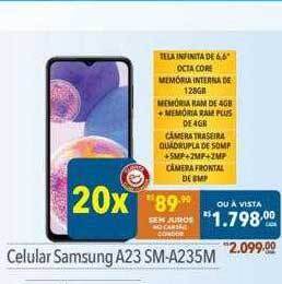Supermercados Condor Celular samsung a23 sm-a235m oferta