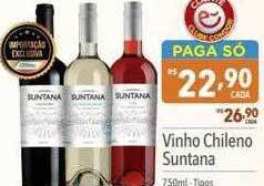 Supermercados Condor Vinho chileno suntana oferta