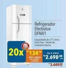 Supermercados Condor Refrigerador electrolux dfn41 oferta