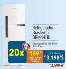 Refrigerador brastemp brm44hb