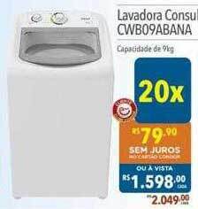Supermercados Condor Lavadora consul cwb09abana oferta