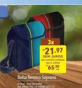 Bolsa térmica soprano